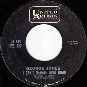 George Jones - I Can't Change Over Night / World's Worse Loser Album