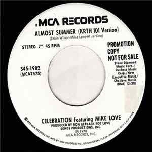Celebration - Almost Summer / Almost Summer (KRTH 101 Version) Album