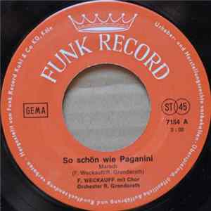 F. Weckauff - So Schön Wie Paganini Album