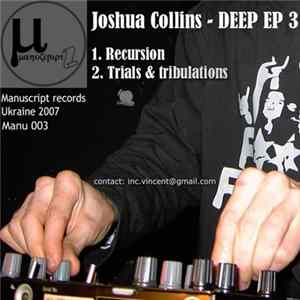 Joshua Collins - Deep EP 3 Album