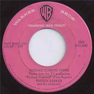 Warren Barker And His Orchestra / Frank Comstock And His Orchestra - Richard Diamond Theme / The D.A.'s Man Theme Album