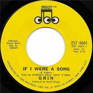 Grin - If I Were A Song / See What A Love Can Do Album