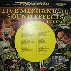 No Artist - Live Mechanical Sound Effects In Stereo Album