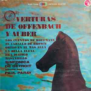 Paul Paray - Venturas De Offenbach y Auber Album