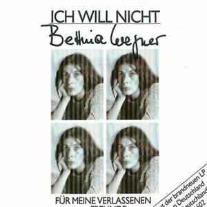 Bettina Wegner - Ich Will Nicht Album