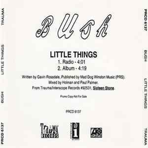 Bush - Little Things Album