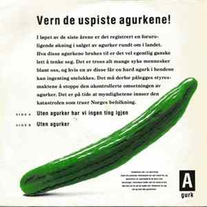 Unknown Artist - Vern De Uspiste Agurkene! Album