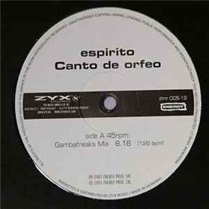 Espirito - Canto De Orfeo Album