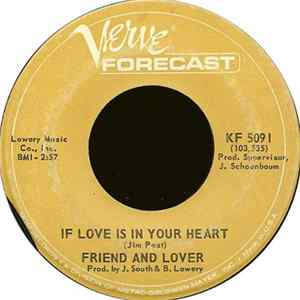 Friend And Lover - If Love Is In Your Heart / Zig Zag Album