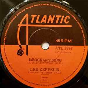 Led Zeppelin - Immigrant Song Album