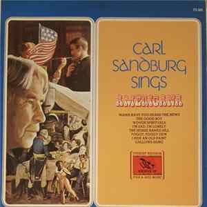 Carl Sandburg - Carl Sandburg Sings Americana Album