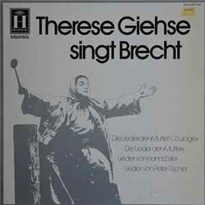 Therese Giehse - Therese Giehse Singt Brecht Album