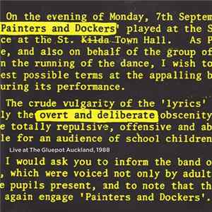 Painters And Dockers - Overt And Deliberate. Live At The Gluepot Auckland, 1988 Album