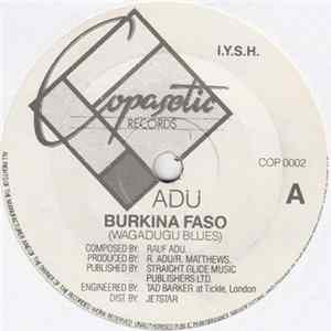 Adu - Burkina Faso (Wagadugu Blues) Album