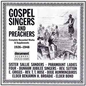 Various - Gospel Singers And Preachers (Complete Recorded Works & Supplements 1926-1948) Album