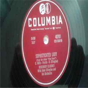 Rosemary Clooney With Duke Ellington And His Orchestra - Sophisticated Lady / Grievin' Album