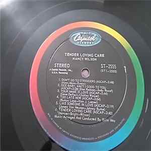Nancy Wilson - Tender Loving Care Album