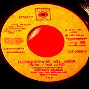 Bryand Adams - Escondiendose Del Amor = Hidin' From Love Album