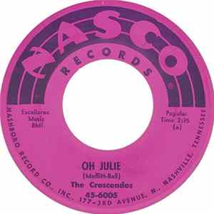 The Crescendos - Oh Julie / My Little Girl Album