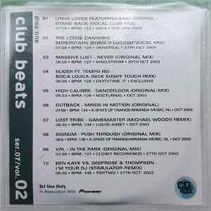 Various - Club Beats (Series 7 Volume 2) Album