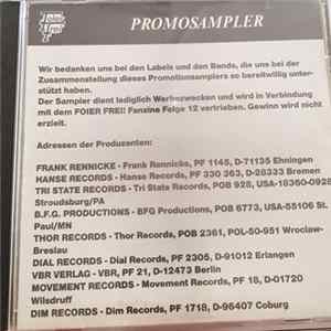 Various - Foier Frei #12 Promosampler Album