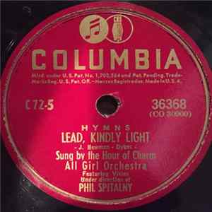 The Hour Of Charm All Girl Orchestra Under The Direction Of Phil Spitalny - Hymns Album