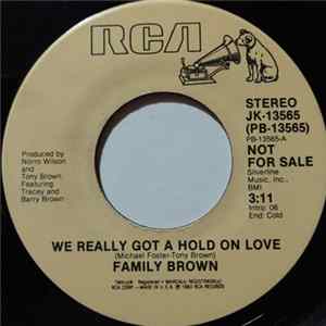 The Family Brown - We Really Got A Hold On Love Album