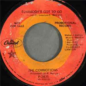 The Commotions - Somebody's Got To Go Album