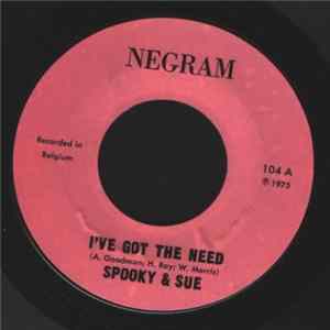 Spooky & Sue - I've Got The Need Album