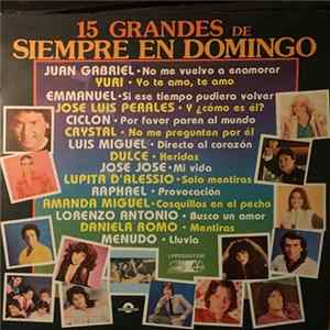 Various - 15 Grandes De Siempre En Domingo Album