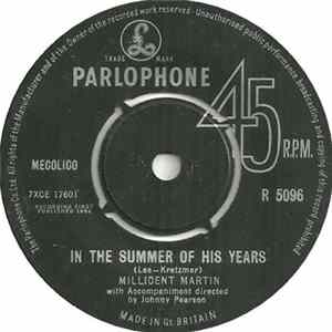 Millicent Martin - In The Summer Of His Years Album