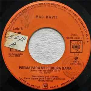 Mac Davis - No Te Enredes Conmigo = Baby Don't Get Hooked On Me Album