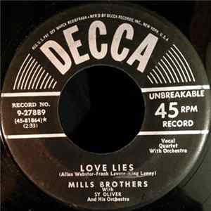 The Mills Brothers With Sy Oliver And His Orchestra - Love Lies / Be My Life's Companion Album