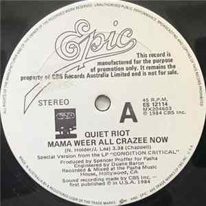 Quiet Riot - Mama Weer All Crazee Now Album