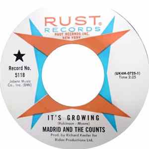 Madrid And The Counts - It's Growing / Won't You Come Back Album