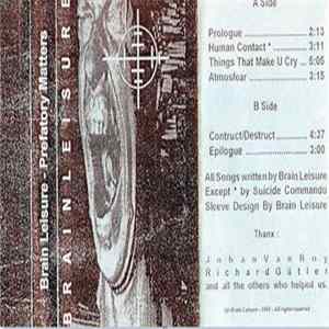 Brain Leisure - Prefatory Matters Album