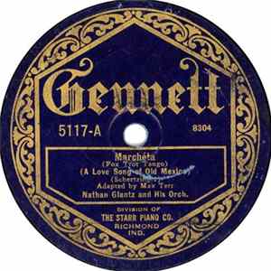Nathan Glantz And His Orchestra - Marcheta / La Mome Tango Album