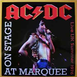 AC/DC - On Stage At Marquee Album