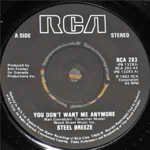 Steel Breeze - You Don't Want Me Anymore Album