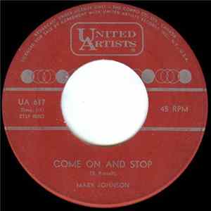 Marv Johnson - Come On And Stop Album