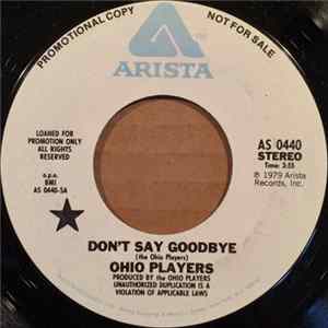Ohio Players - Don't Say Goodbye Album
