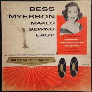 Bess Myerson - Bess Myerson Makes Sewing Easy Album