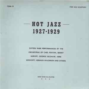 Various - Hot Jazz 1927-1929 Album