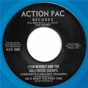 Stan Beverly And The Hollywood Saxons - Everyday's A Holliday Album