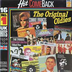 Various - Hit Come Back • The Original Oldies • Vol. 2 • 16 No. 1 UK Hits 1958 To 1968 • Original Recordings Album
