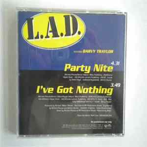 L.A.D. Featuring Darvy Traylor - Party Nite Album