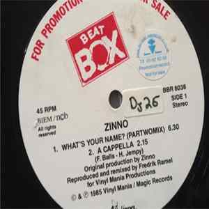 Zinno - What's Your Name? Album