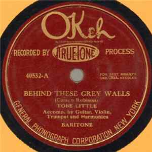 Tobe Little - Behind These Grey Walls / The Unknown Soldier's Grave Album