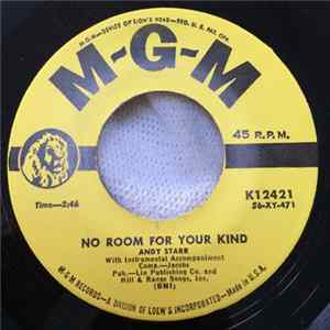 Andy Starr - No Room For Your Kind / One More Time Album