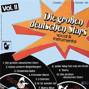 Die großen deutschen Stars - Die Großen Deutschen Stars Vol. II Album